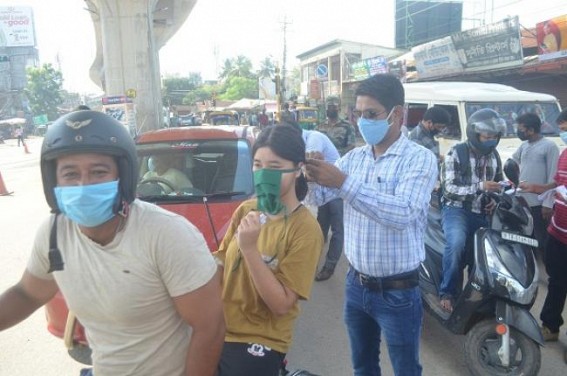 Mask Enforcement Day observed in Tripura